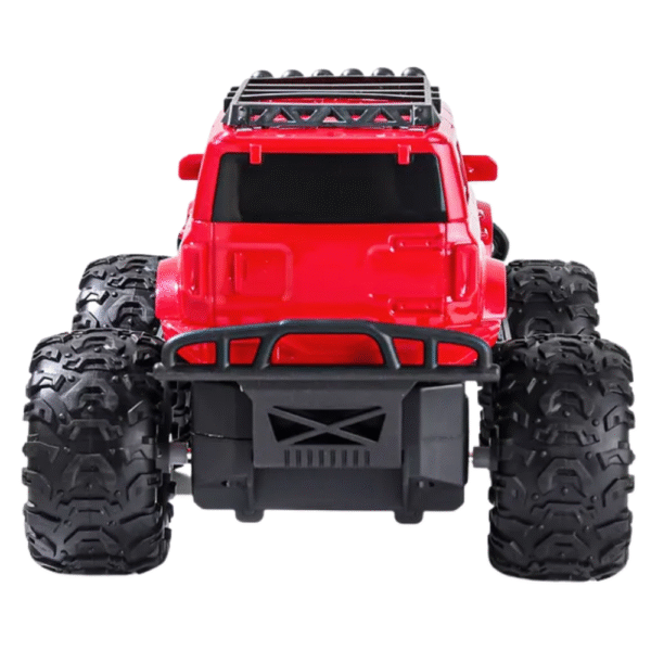Off Roader Rechargeable Remote Control Car – 125ft Range | 4 Headlight Modes | Li-ion Battery | USB-C Charging | RC Monster Truck for Kids