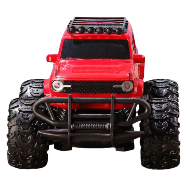 Off Roader Rechargeable Remote Control Car – 125ft Range | 4 Headlight Modes | Li-ion Battery | USB-C Charging | RC Monster Truck for Kids